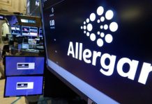Los accionistas de Allergan recibirán 0,866 títulos de AbbVie y 120,30 dólares en efectivo por cada una de sus acciones.