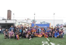 Se trata de la fiesta de clausura del segundo curso escolar, en el que el F.C Barcelona ha llevado su metodología "futbolNet" a siete escuelas neoyorquinas de barrios pobres.