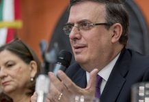 Marcelo Ebrard inició las conversaciones para evitar los aranceles a sus exportaciones, que calificó de "contraproducentes".