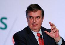Canciller mexicano llega a Washington para negociación sobre aranceles El secretario de Relaciones Exteriores de México, Marcelo Ebrard.
