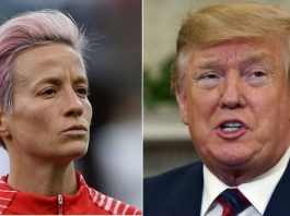Donald Trump, cargó contra la capitana de la selección nacional, Megan Rapinoe, por haber rechazado ir a la Casa Blanca.