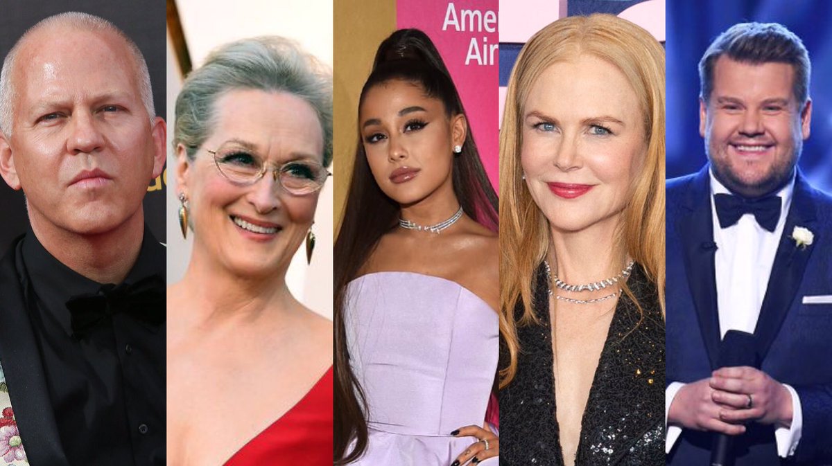 Meryl Streep, Nicole Kidman y Ariana Grande encabezar&aacute;n el espectacular elenco de la cinta musical "The Prom".
