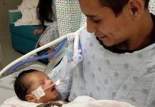Yovanny había sido mantenido vivo en el hospital Christ Medical Center.