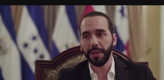 El presidente de El Salvador, Nayib Bukele.