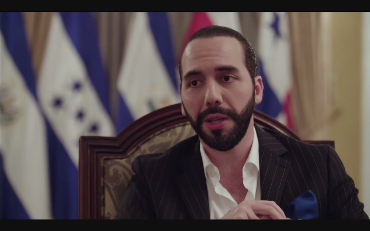 El presidente de El Salvador, Nayib Bukele.
