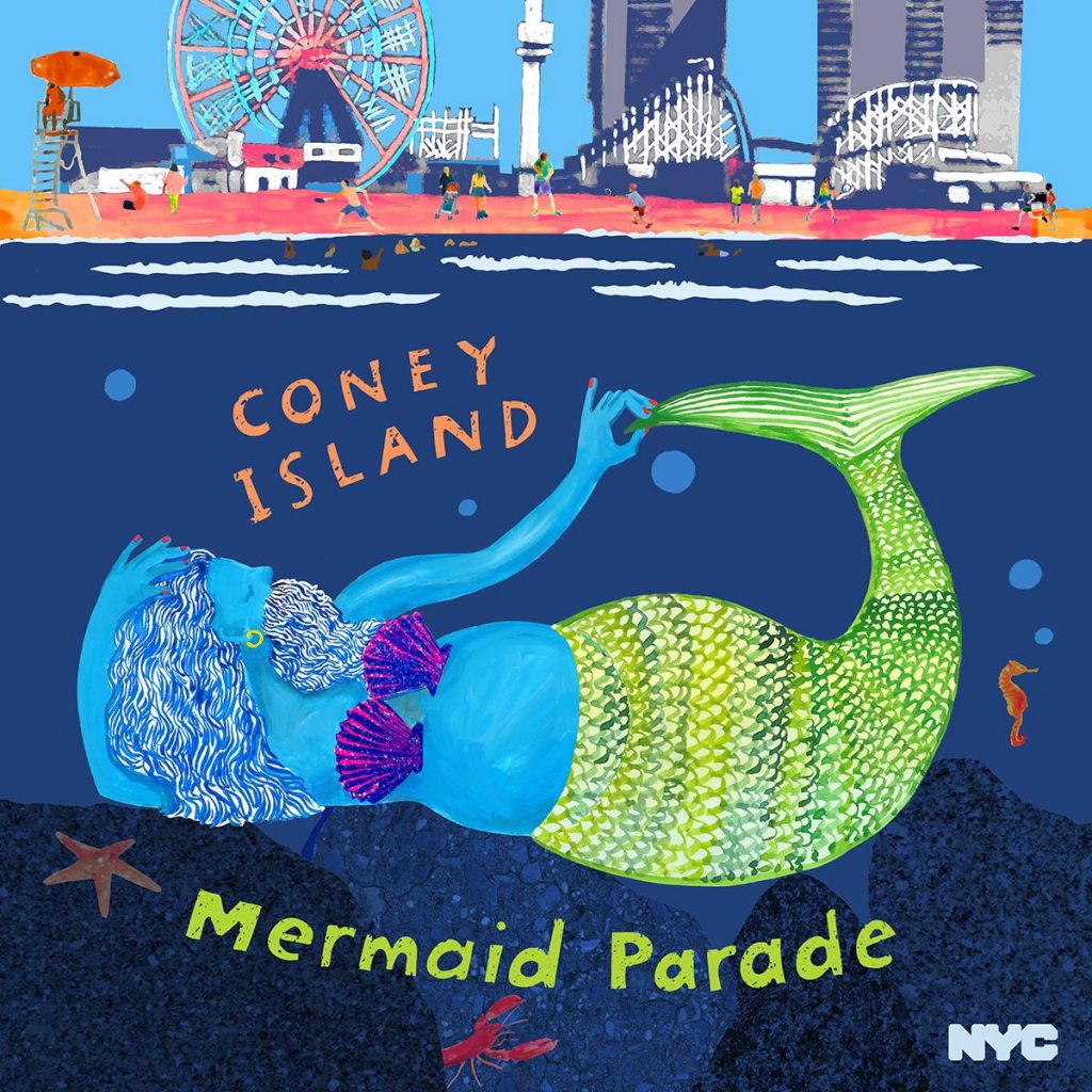 La ciudad de Nueva York inaugur&oacute; la temporada estival con un extravagante "desfile de sirenas".