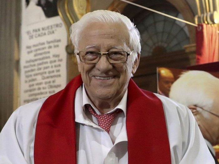 El sacerdote espa&ntilde;ol &Aacute;ngel Garc&iacute;a Rodr&iacute;guez, presidente y fundador de la ONG Mensajeros de la Paz.