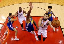 Los Raptors, que tuvieron que esperar 24 años a poder disputar sus primeras finales, desde el inicio mostraron toda la confianza.