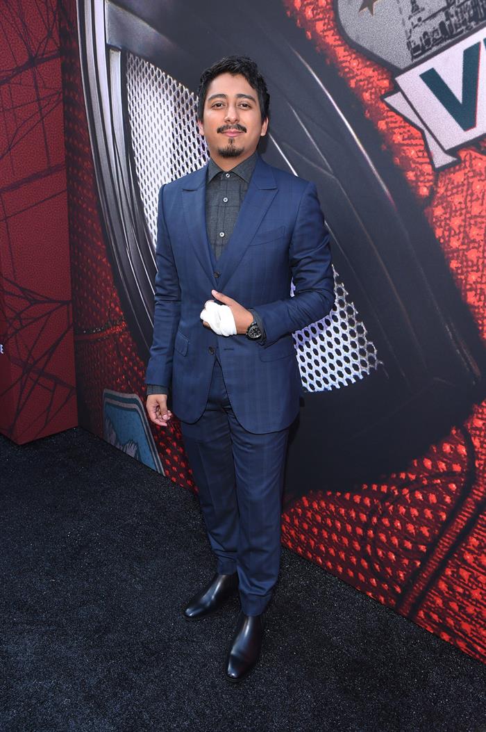 Tony Revolori durante el estreno de la película "Spider-Man: Far From Home".