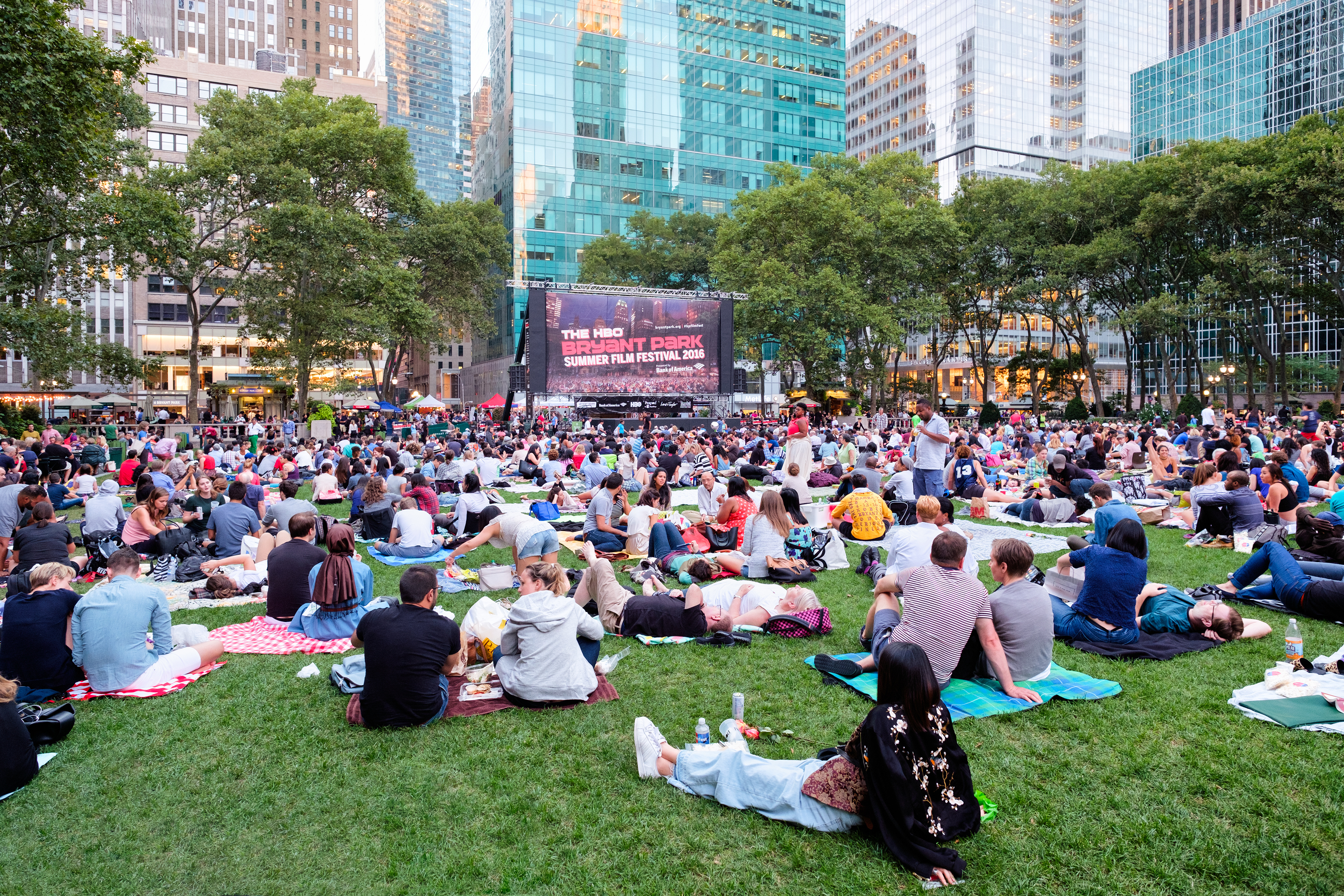 Verano en Bryant Park.
