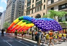 Ruta de la Marcha del Orgullo LGBTQ 2019.