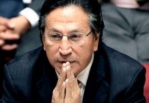 el exmandatario se encuentra en su primera comparecencia ante las autoridades judiciales.