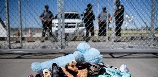 niños detenidos.