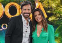Eva Longoria y Eugenio Derbez.