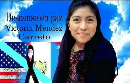 La joven, de 21 a&ntilde;os identificada como Victoria M&eacute;ndez es originaria de San Juan Ostuncalco.