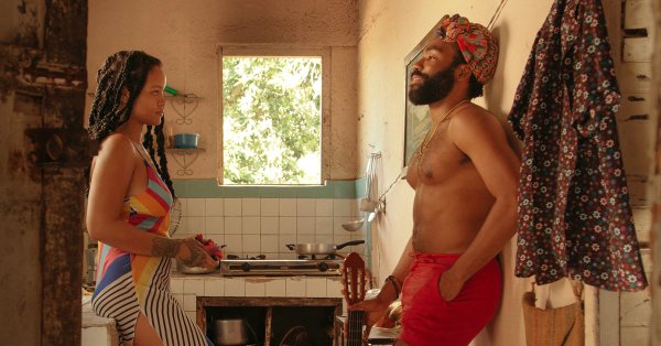 "Guava Island", la cinta musical que Donald Glover y Rihanna filmaron en la isla.