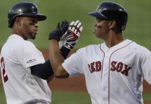 Las 19 carreras representan la mayor cantidad que los Medias Rojas fabrican en un juego ante los Yankees en los 117 años de historia de su rivalidad.