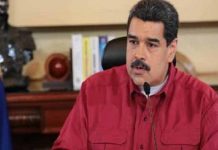 Maduro, quien desde 2016 lidera el bloque de 120 países, arribó en horas de la tarde a la reunión ministerial que tiene lugar en Caracas junto a su esposa, Cilia Flores.