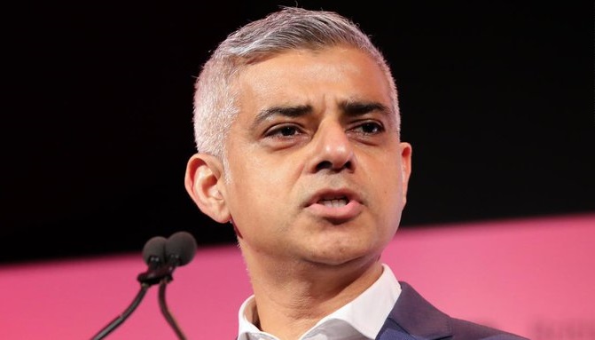 El alcalde de Londres, Sadiq Khan.
