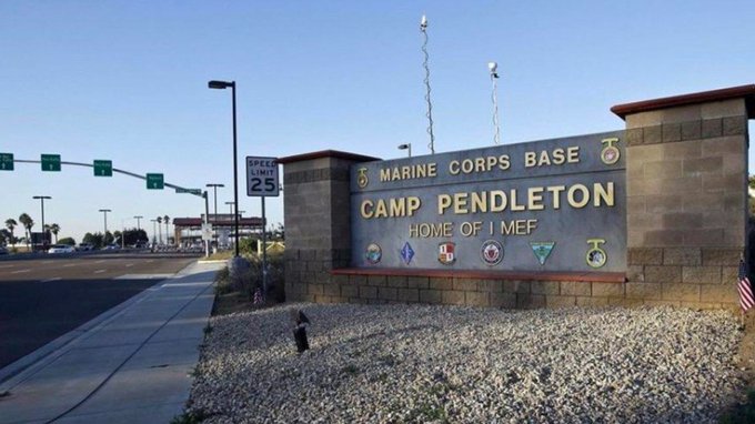 Un total de 16 marinos adscritos al Campo Pendleton en San Diego, fueron detenidos en un operativo.