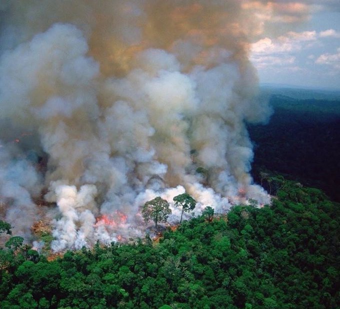 Brasil reafirma su pol&eacute;mica pol&iacute;tica medioambiental mientras la Amazon&iacute;a arde.