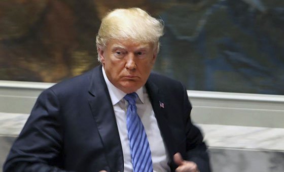Donald Trump, se mostr&oacute; "indignado y asqueado" por las matanzas de este fin de semana .