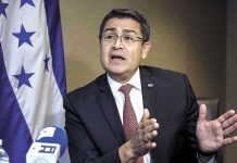 Posponen para febrero de 2024 el juicio por narcotráfico del expresidente de Honduras Juan Orlando Hernández Juan Orlando Hernández, dijo este sábado que "es falso" que esté implicado en una conspiración para usar dinero del narcotráfico con el fin de mantenerse en el poder.