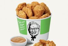 Kentucky Fried Chicken se suma a la moda de la "carne" a base de vegetales Los únicos que pueden probar la nueva receta de "pollo vegetal" son los clientes de un local en Atlanta.