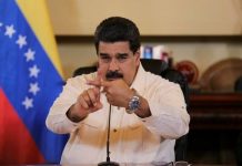 Maduro llama "gusano despreciable" a Guaidó y dice que la Justicia le llegará El gobernante venezolano, Nicolás Maduro.
