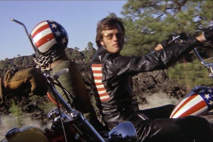 Su muerte, este viernes a los 79 a&ntilde;os, revivi&oacute; para muchos las escenas de la pel&iacute;cula "Easy Rider".