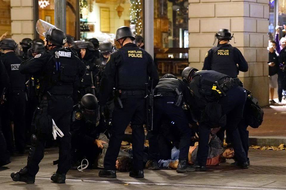 Portland fue escenario en 2016 de las protestas más multitudinarias tras el triunfo electoral del presidente Donald Trump.
