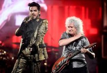 La legendaria banda de rock Queen, con Adam Lambert como vocalista.