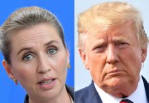 Donald Trump, confirmó que tuvo una "agradable" conversación telefónica con la primera ministra danesa, Mette Frederiksen.