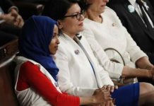 Las demócratas Rashida Tlaib e Ilhan Omar.