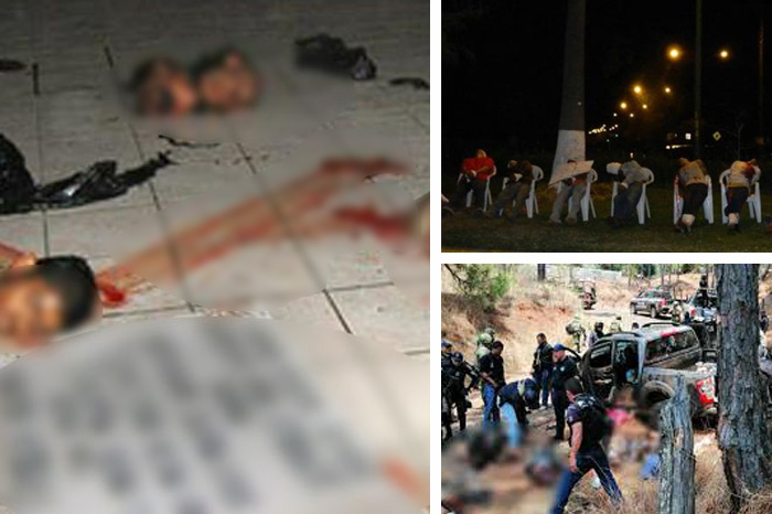 Unos 380 agentes vigilan la ciudad mexicana de Uruapan, en el estado de Michoac&aacute;n, oeste de M&eacute;xico, tras el asesinato de 19 personas.