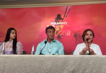 Yvette Monreal, Sylvester Stallone y Adriana Barraza.