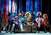 Cuatro obras de teatro en español participarán durante la semana Off Broadway Otoño 2019 Dona Flor y sus dos maridos, Off-Broadway. (Foto Michael Palma)