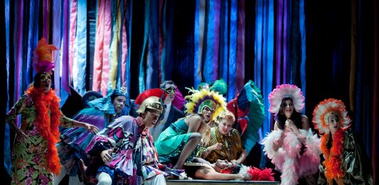 Dona Flor y sus dos maridos, Off-Broadway. (Foto Michael Palma)