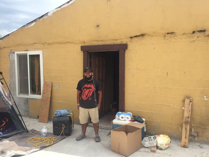 Esta semana, el migrante se convirtió en uno de los primeros que ha recibido asilo como parte del Protocolo de Protección a Migrantes (MPP).