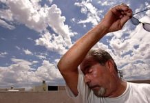 El extremo calor podría provocar deshidratación y golpe de calor.