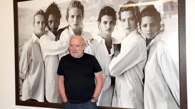 Peter Lindbergh, conocido por sus im&aacute;genes en el mundo de la moda en blanco y negro.