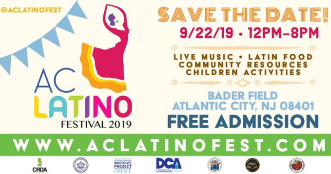 Tras doce años de interrupción se celebrará el 22 de septiembre el Festival Latino de Atlantic City.
