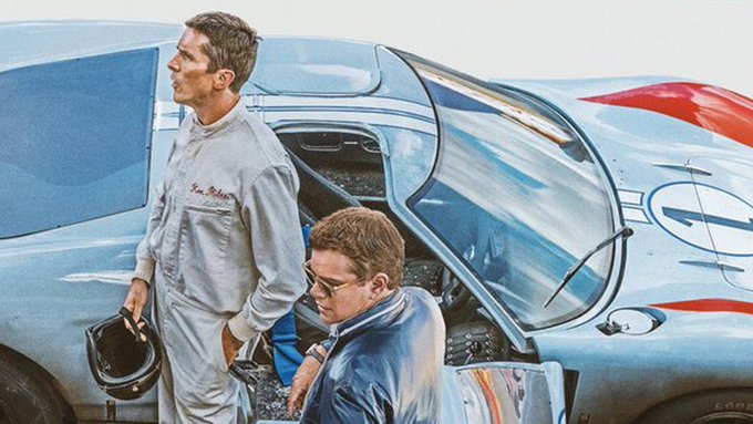"Ford v Ferrari", estrena en el Festival Internacional de Cine de Toronto (TIFF).