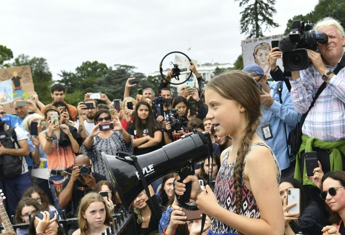 "Nosotros continuaremos. Nos vemos la semana que viene, el (viernes) 20 de septiembre", advirti&oacute; Thunberg.