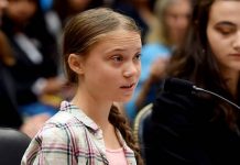 Greta Thunberg, climático, y otros tres jóvenes activistas denunciaron en la ONU junto al secretario general, la inacción ante el cambio climático y pidieron un mundo sin emisiones contaminantes.