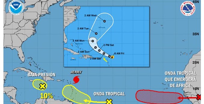 En la actual temporada de huracanes en el Atl&aacute;ntico, que va del 1 de junio al 30 de noviembre, se han registrado cuatro de estos ciclones: Barry, Dorian, Humberto y Jerry. 