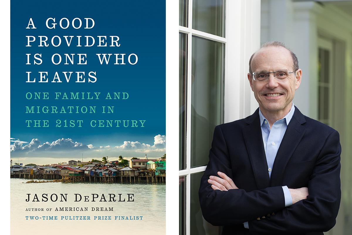 Estados Unidos es "afortunado" al atraer emigrantes, dice el escritor y periodista Jason DeParle al presentar su libro "A Good Provider Is One Who Leaves".