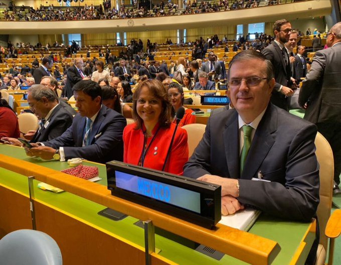 Ebrard insistió en el compromiso del Gobierno de López Obrador con el multilateralismo y su intención de participar más activamente en su defensa.