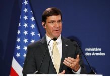 EEUU dice que no le sorprende el nuevo incumplimiento de compromisos por Irán Mark Esper, dijo en París no estar sorprendido de que Irán haya puesto en marcha centrifugadoras avanzadas para generar uranio.