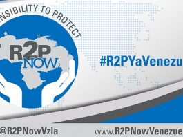 Exilio crea campaña por ayuda militar humanitaria para venezolanos R2PnowVenezuela busca además a través de las redes sociales unir a los venezolanos en otros países.